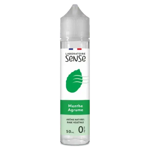 [EL-SENSE-MENTHE-AGRUME-50ML] E-Liquide Menthe Agrûme 50ml - Laboratoire SENSE